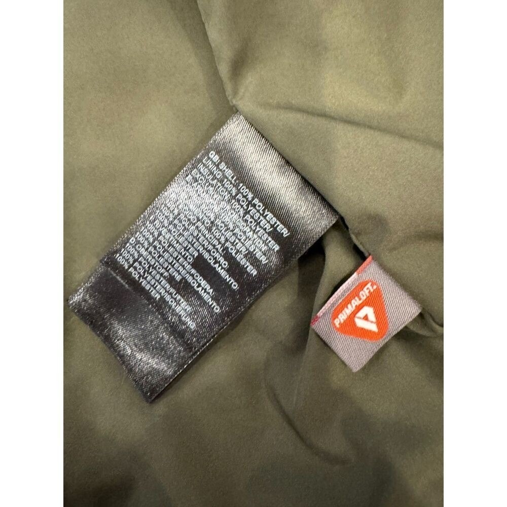 Men's The North Face PrimaLoft Jacket Olive Green Size Small - Picture 9 of 9
